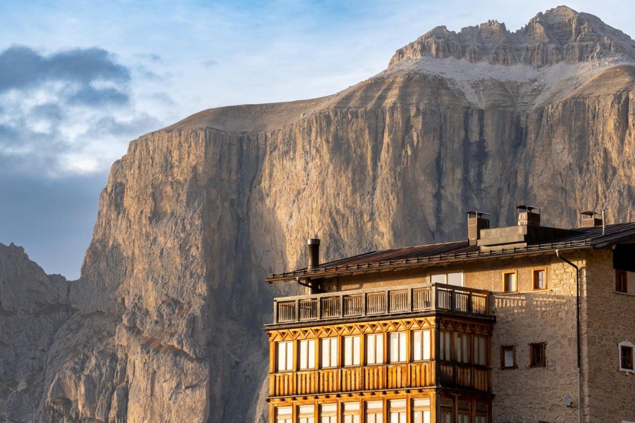 Hotel Pordoi Passo Pordoi Vegetarian Hotel Канацеи Экстерьер фото