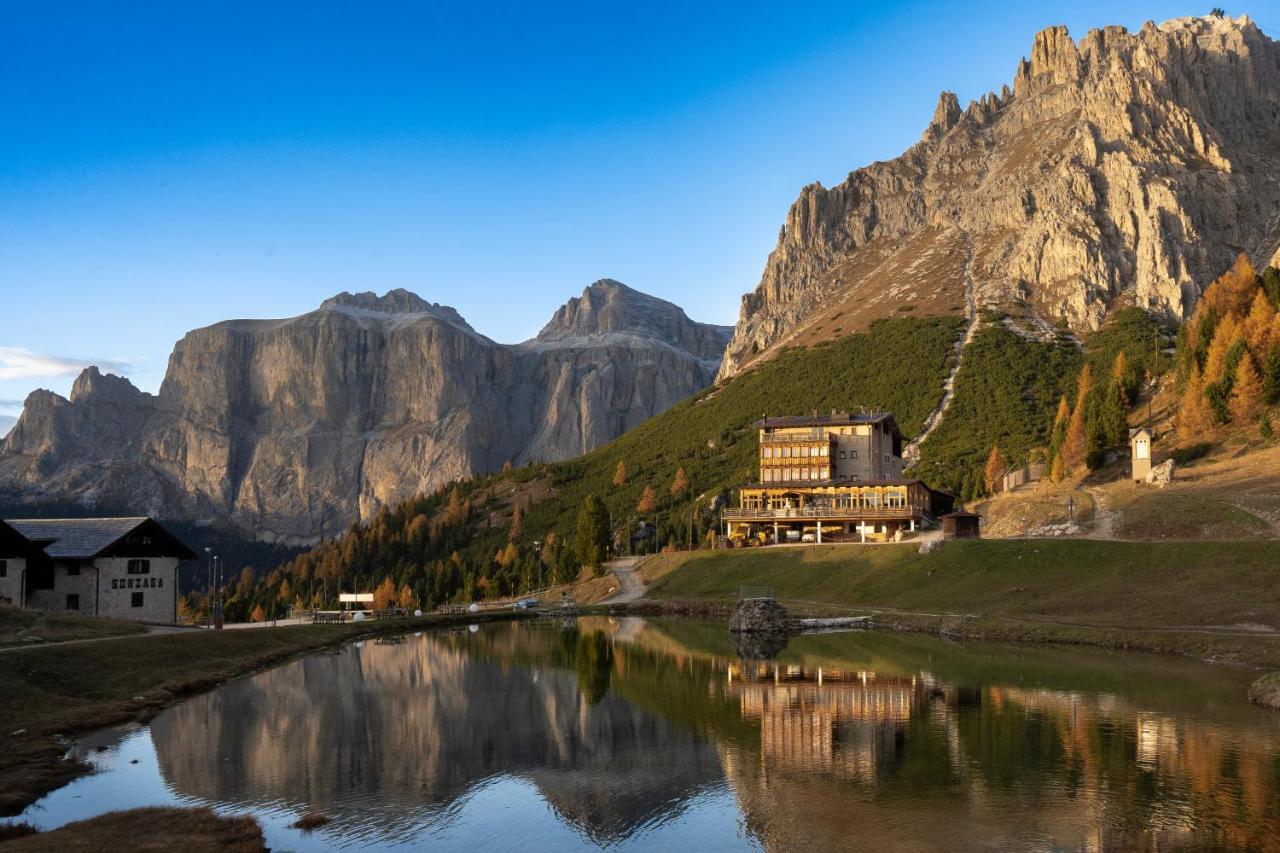 Hotel Pordoi Passo Pordoi Vegetarian Hotel Канацеи Экстерьер фото