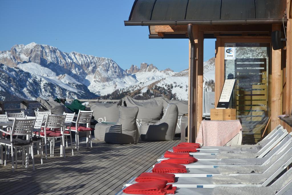 Hotel Pordoi Passo Pordoi Vegetarian Hotel Канацеи Экстерьер фото